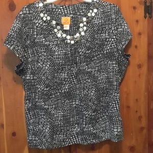 Ruby Rd. Short Sleeve Top